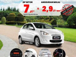 MITSUBISHI NEW MIRAGE (WHITE DIAMOND)  TYPE GLX 1.2 M/T (2015)