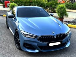 BMW 840i Coupe M Technic AT 2022 biru 4rban mls siap pakai cash kredit proses bisa dibantu