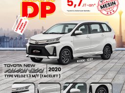 TOYOTA NEW AVANZA (WHITE)  TYPE VELOZ FACELIFT 1.3 M/T (2020)