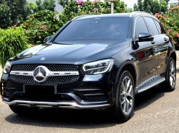 Mercedes-Benz GLC 200 AMG Line 2021 hitam 12rban mls cash kredit proses bisa dibantu 3