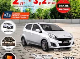 DAIHATSU NEW AYLA (GLITTERING SILVER METALLIC)  TYPE D+ 1.0 M/T (2021)