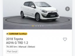 Toyota Agya 1.2L G M/T TRD 2018 Hatchback