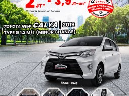 TOYOTA NEW CALYA (SILVER METALLIC)  TYPE G MINOR CHANGE 1.2 M/T (2019)