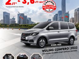 WULING CONFERO (DAZZLING SILVER)  TYPE STD DOUBLE BLOWER SPECIAL EDITION 1.5 M/T (2022) 1