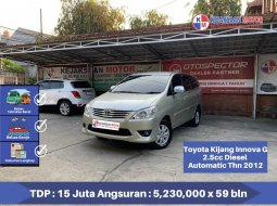 Toyota Kijang Innova G 2.5cc Diesel Automatic Th'2012