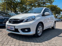 Honda Brio Satya E CVT 2018 Putih Istimewa Terawat