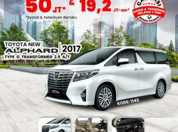 TOYOTA ALPHARD (WHITE PEARL) TYPE G TRANSFORMER 2.5 A/T (2017)