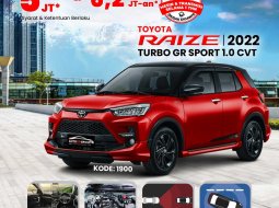 TOYOTA RAIZE (BLACK - RED) TYPE TURBO GT SPORT TWOTONE 1.0CC CVT (2022)