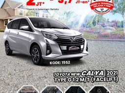 TOYOTA NEW CALYA (SILVER METALLIC)  TYPE G FACELIFT 1.2 M/T (2021)