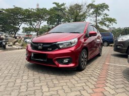 Honda Brio RS CVT 2020 AT Merah Istimewa Pajak Panjang