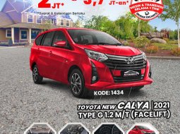 TOYOTA NEW CALYA (RED)  TYPE G FACELIFT 1.2 M/T (2021)