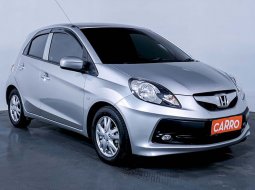 JUAL Honda Brio E Satya MT 2015 Silver