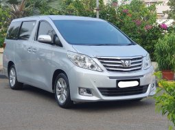 Toyota Alphard G 2012 atpm silver dp45jt pajak panjang cash kredit proses bisa dibantu