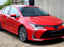 Toyota Corolla Altis 1.8 HYBRID At 2019 Red On Black