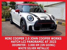 Mini Cooper 2.0 John Cooper Works Hatch LCI Panoramic At 2023 White Silver Metalik