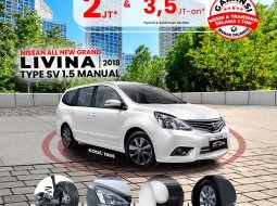 NISSAN ALL NEW GRAND LIVINA (SOLID WHITE)  TYPE SV 1.5 M/T (2018)