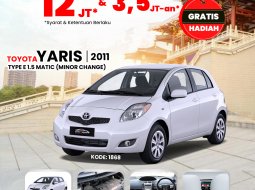 TOYOTA YARIS (SILVER METALLIC)  TYPE E MINOR CHANGE 1.5 A/T (2011)