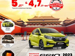 HONDA ALL NEW BRIO (ELECTRIC LIME METALLIC)  TYPE E 1.2 CVT (2023)