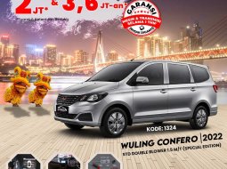 WULING CONFERO (AURORA SILVER)  TYPE STD DOUBLE BLOWER SPECIAL EDITION 1.5 M/T (2022)