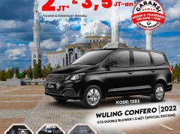 WULING CONFERO (STARRY BLACK)  TYPE STD DOUBLE BLOWER SPECIAL EDITION 1.5 M/T (2022)