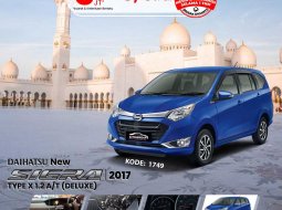 DAIHATSU NEW SIGRA (NEBULA BLUE METALLIC)  TYPE X DELUXE 1.2 A/T (2017)