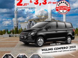 WULING CONFERO (STARRY BLACK)  TYPE STD DOUBLE BLOWER SPECIAL EDITION 1.5 M/T (2021)