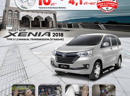 DAIHATSU GREAT NEW XENIA (SILVER METALLIC)  TYPE X STANDAR 1.3 M/T (2018)