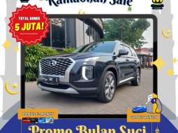 Hyundai Palisade Signature AT Matic 2021 Moonlight blue on white