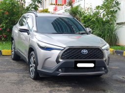 Toyota Corolla Cross 1.8 Hybrid A/T 2021 silver cash kredit proses bisa dibantu