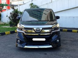 Toyota Vellfire 2.5 G A/T 2017 hitam km50rb pajak panjang cash kredit proses bisa dibantu