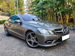 2011 E 250 Coupe AMG TURBO (310N.m) Black Interior Km 58 rb Plat GENAP Pjk AGT 2024 KREDIT TDP 49 jt