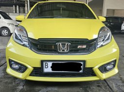 Honda Brio RS AT ( Matic ) 2016 Kuning Lemon Km Low 28rban Plat Bekasi