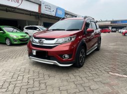 Honda BR-V Prestige CVT AT 2017 Merah Istimewa Murah