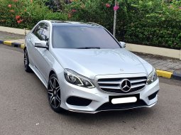 Mercedes-Benz E-Class E 400 2015 silver amg line 41rban cash kredit proses bisa dibantu