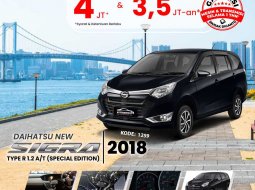 DAIHATSU NEW SIGRA (ULTRA BLACK SOLID)  TYPE R SPECIAL EDITION 1.2 A/T (2018)