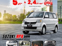 SUZUKI APV (SILKY SILVER METALLIC)  TYPE GX ARENA 1.5 A/T (2010)