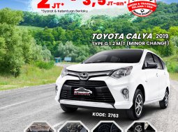 TOYOTA CALYA (WHITE)  TYPE G MINOR CHANGE 1.2 M/T (2019)