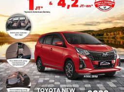 TOYOTA NEW CALYA (DARK RED MICA METALLIC)  TYPE G 1.2 A/T (2023)