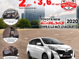 TOYOTA NEW CALYA (WHITE)  TYPE E FACELIFT 1.2 M/T (2020)