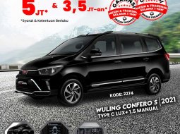 WULING CONFERO S (STARRY BLACK)  TYPE C LUX+ 1.5 M/T (2021)