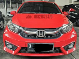 Honda Brio Satya E AT ( Matic ) 2021 Merah Km 48rban An PT pajak aman 2025 jakarta utara
