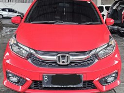 Honda Brio E A/T ( Matic ) 2021 Merah Good Condition Tangan 1 Pajak Panjang