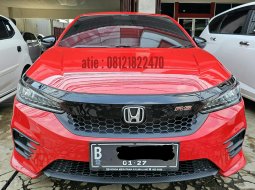 Honda City RS Hatchback AT ( Matic ) 2021 / 2022  Merah Km Low 29rban Good Condition Siap Pakai