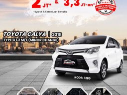 TOYOTA CALYA (WHITE)  TYPE G MINOR CHANGE 1.2 M/T (2018)