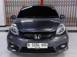 JUAL Honda Brio RS MT 2018 Abu-abu