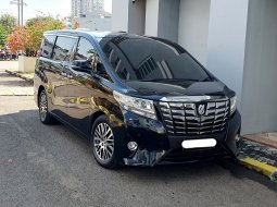 Toyota Alphard 2.5 G A/T 2017 atpm km 41rban hitam dp65jt sunroof cash kredit proses bisa dibantu