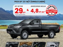 TOYOTA HILUX (ATTITUDE BLACK)  TYPE PICK UP SINGLE CABIN 2.0 M/T (2017)