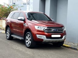 Ford Everest Titanium Plus 2015 merah km57rban diesel cash kredit proses bisa dibantu