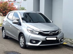 Honda Brio E CVT 2019 matic silver km33rban cash kredit proses bisa dibantu