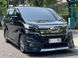 TOYOTA VELLFIRE G LIMITED AT HITAM 2016 KM RENDAH